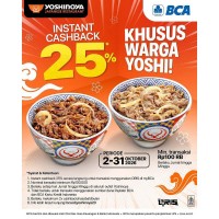 Promo Yoshinoya (BCA)