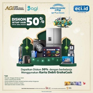 Diskon 50% (AGI)