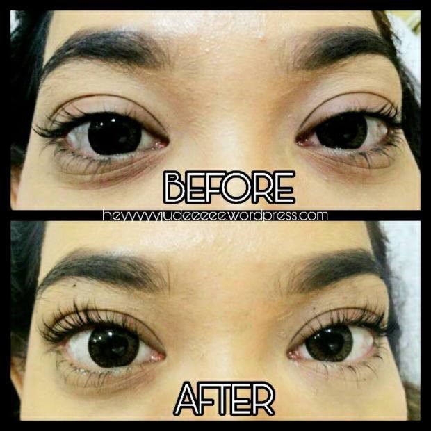 Eyelash Lifting before after